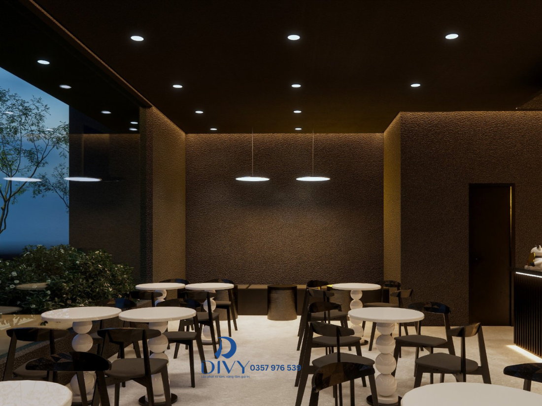 Thiết Kế Nội Thất Café Sang Trọng